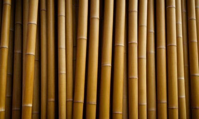 Ethereal Bamboo Forest: Naturalistic View of Verdant Stalks in Harmony
