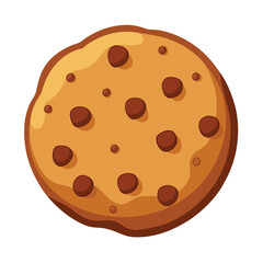 vector illustration of bread cookie