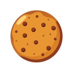 cookies on a white background