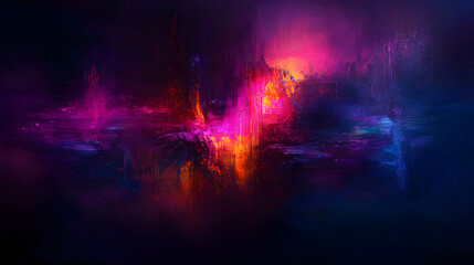 A dynamic digital artwork with colorful abstract textures to represent the vibrant, ever-changing nature of technology and digital innovation.