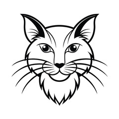 vector illustration of a cat