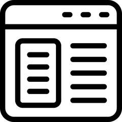 Obraz premium Webpage