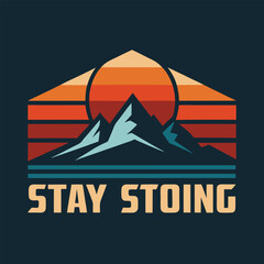 Vector illustration of a pyramid with a mountain landscape featuring sunset, snow, desert, and ocean in the background, capturing nature, tourism, and travel vibes t shirt