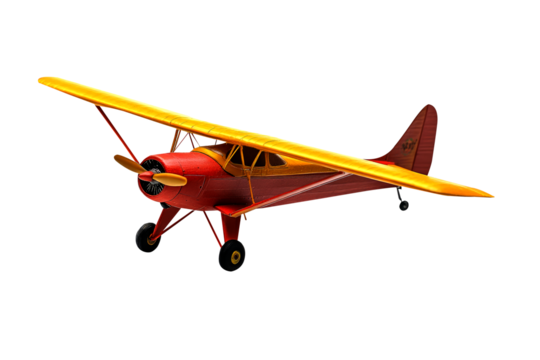 3d airplane model for aviation flight design transparent-background.png