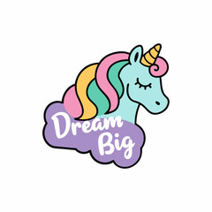 unicorn with a flower