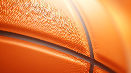 Naklejka premium Background with emphasis on the texture of a basketball