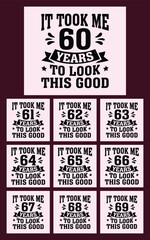  It too me 60 years to look this good