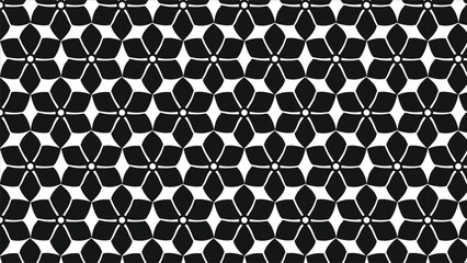 vector seamless pattern with flowers