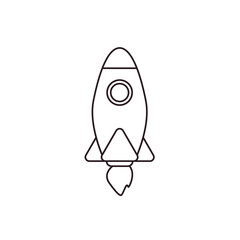 rocket space ship space vector symbol sign illustration success icon emoji