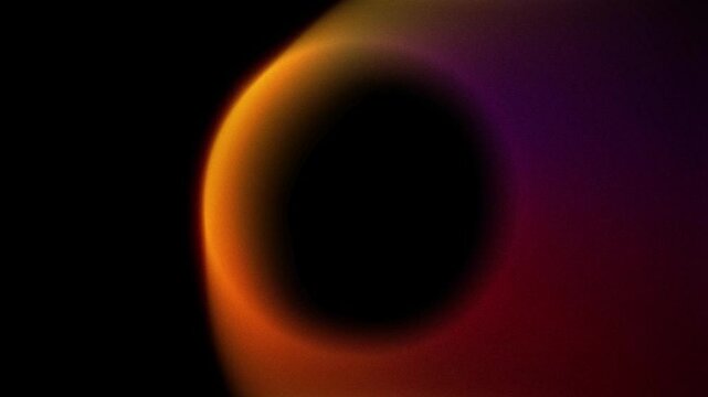 abstract gradient with glowing blurred circle, animated looping background