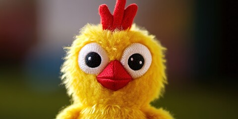 Fototapeta premium plushie chicken