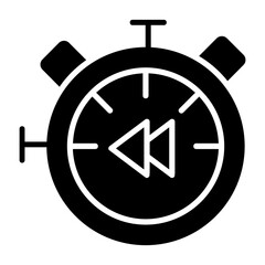 Slow Down Out line Icon