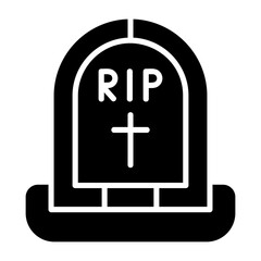Fototapeta premium Funeral Out line Icon