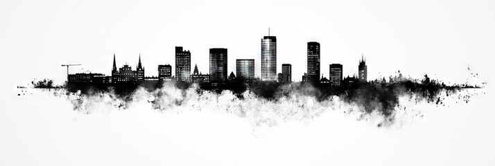 manga stockholm sweden downtown skyline