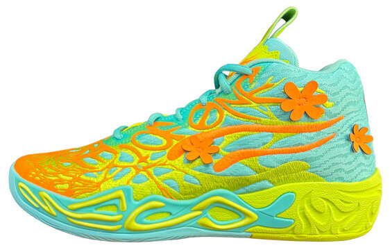 Puma Lamelo Ball MB 04 Scooby-Doo men's sneaker.