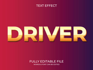 Text effect 3d style