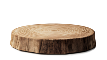 A large log is sitting