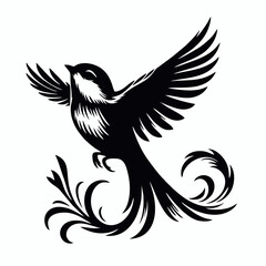 Obraz premium A flying Bird.