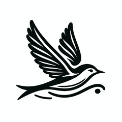 Obraz premium A flying Bird.