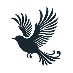 Fototapeta premium A flying Bird.