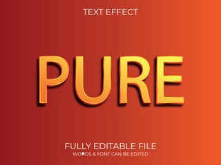 Text effect 3d style