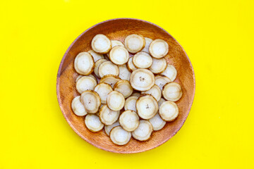 Fresh burdock roots or gobo roots