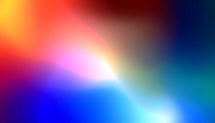 Various abstract color gradients with a dreamy feel