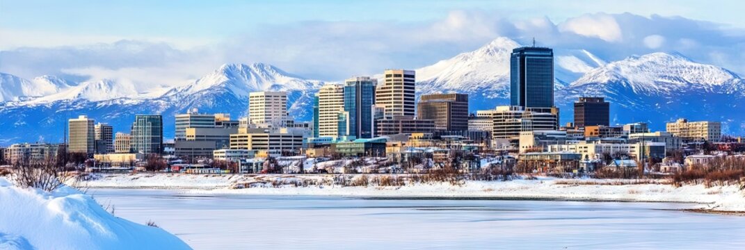 manga anchorage downtown skyline -