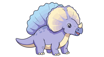 A Friendly Cartoon Tyrannosaurus Rex Smiles Cheerfully In A Vivid Green Vector Illustration
