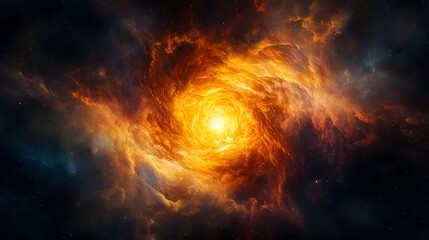 A celestial rift tearing through space with vibrant energy.