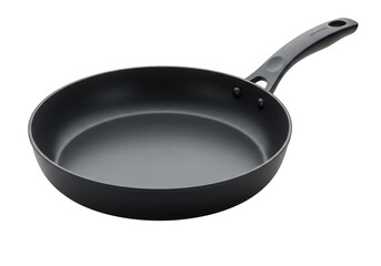 Nonstick frying pan skillet cookware kitchen cooking utensil on transparent background