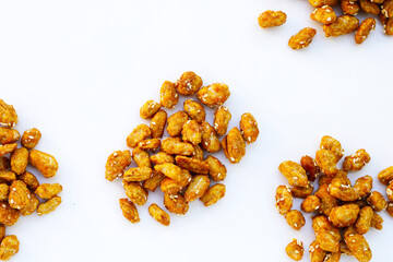 Caramelised peanuts with sesame, Candied peanuts