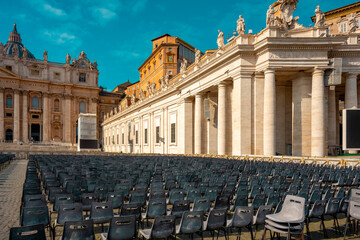 The Papal Basilica of Saint Peter in the Vatican, or simply Saint Peter's Basilica, is a church of...