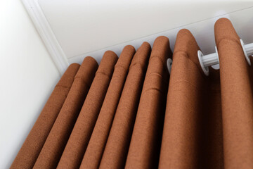 Curtains door or window, Room decoration interior