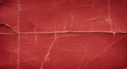 Aged red paper texture featuring distressed and torn areas.