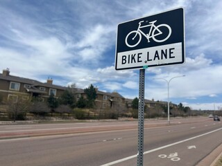 Bike Lane in Roadway 