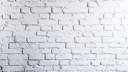 White plastering and painting brick wall white background