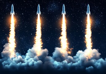 The trails of smoke from plane flights, including jets and rockets, are known as contrails, which occur when the speed of the aircraft causes condensation in the air, resulting in white cloud-like