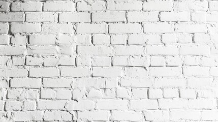 White plastering and painting brick wall white background