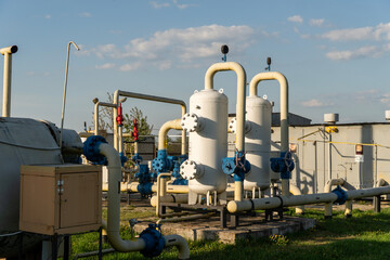 industrial equipment in a factory