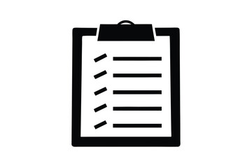 Checklist vector icon