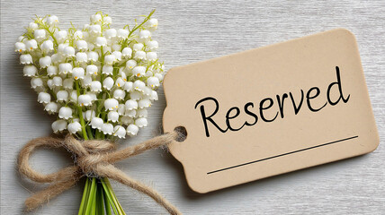 Naklejka premium Stock photo Elegant Reserved copy space