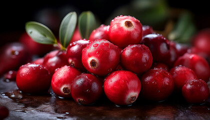 Obraz premium cranberries