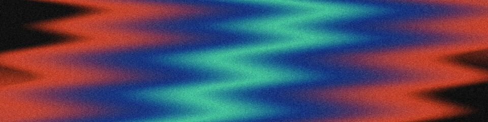 A vibrant gradient background featuring rich green hues seamlessly blending into deep red tones, accented by bold black and white stripes creating a striking visual contrast