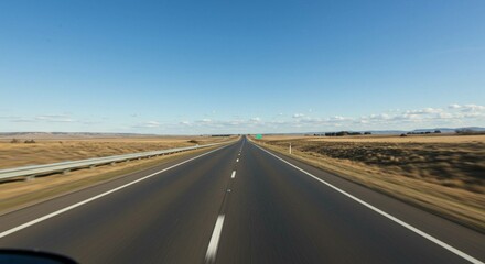 Naklejka premium driving on the road