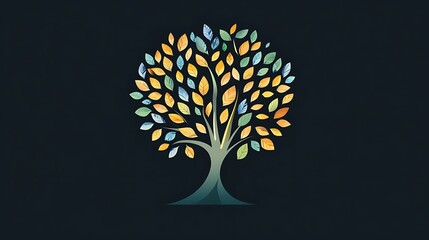 tree, illustration, family tree