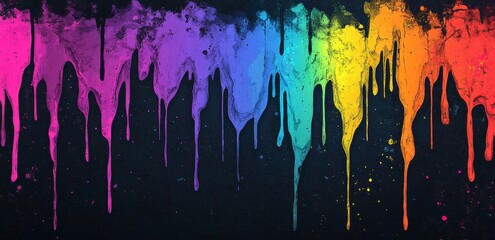 Digital glitch art with random pixel noise and a distorted effect on a black background, characterized by RGB color artifacts in a retro-futuristic technology style, is ideal for creating a trendy