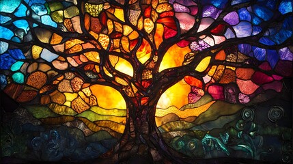 tree, illustration, family tree