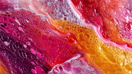 Abstract jelly texture