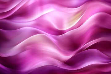 Abstract design of flowing, vibrant pink and purple textures.